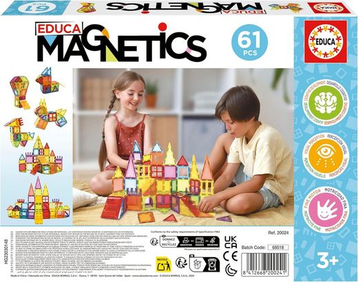 Magnetics 61 Teile - Educa