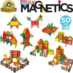 Magnetischer Park Zoo – 50 Teile – Educa