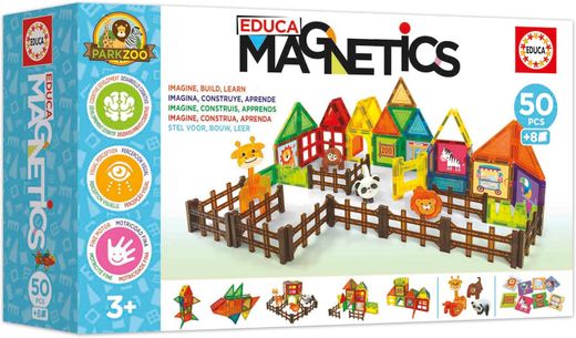 Magnetischer Park Zoo – 50 Teile – Educa
