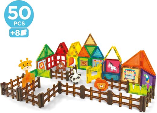 Magnetischer Park Zoo – 50 Teile – Educa