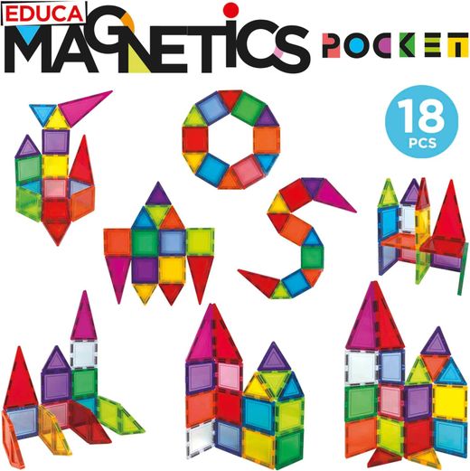 Magnetische Tasche, 18-teilig - Educa