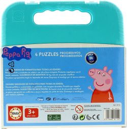 Peppa Pig Progressive Puzzle Suitcase