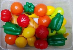 Pasta de legumes e acessórios