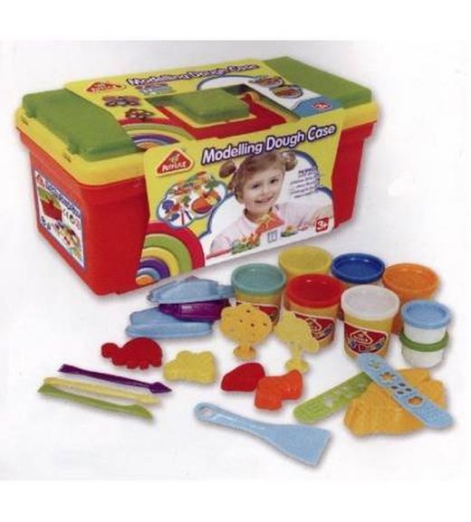 Maletín plastilina con moldes