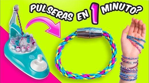 Maquina Pulseras Hilo Colores