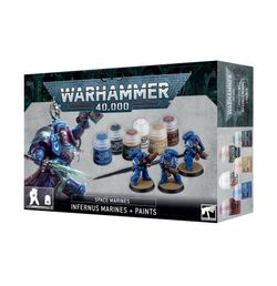 Marines Infernus + Peintures (Space Marines) - Warhammer 40,000