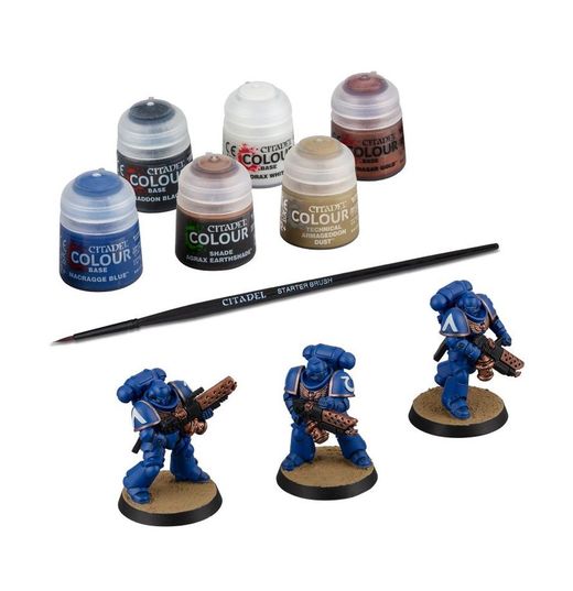 Infernus Marines + Farben (Space Marines) - Warhammer 40.000