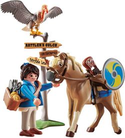 Marla com cavalo - Playmobil o filme