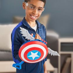 Bouclier Nerf Marvel Captain America, pistolet à fléchettes