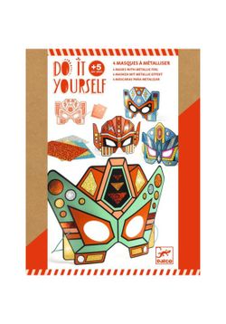 Máscaras DIY Super Robots Para Metalizar - Djeco