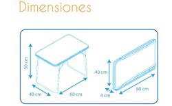 Klappbarer Kindertisch