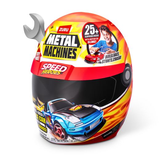 Metal Machines - Speed ​​Heroes Crie e Personalize Seu Veículo - Zuru