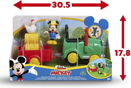 Микки трактор с фигурами