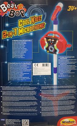 Microfono permanente 2 in 1: Winfun