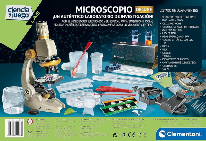 Science4you - Microscopio para Niños +8 Años - Laboratorio de