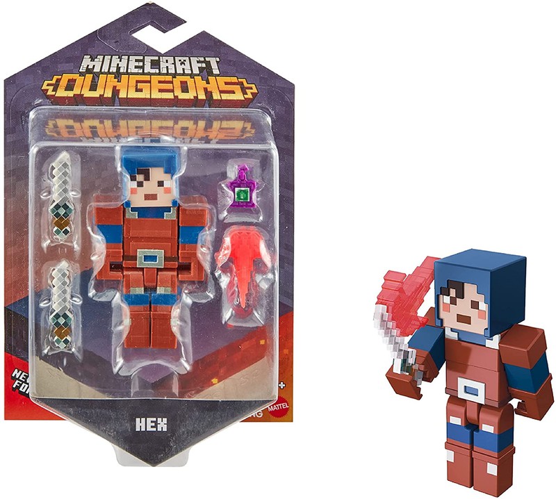 minecraft dungeons toys action figures