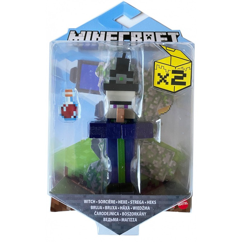 Minecraft - Figurines articulées Minecraft Dungeons assorties