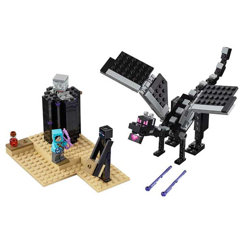 Lego minecraft sale the end