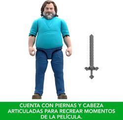 Minecraft Movie - Figura Steve - 30 cm.