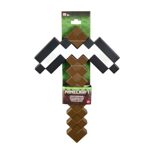 Minecraft - Iron Pickaxe 35 cm - Mattel