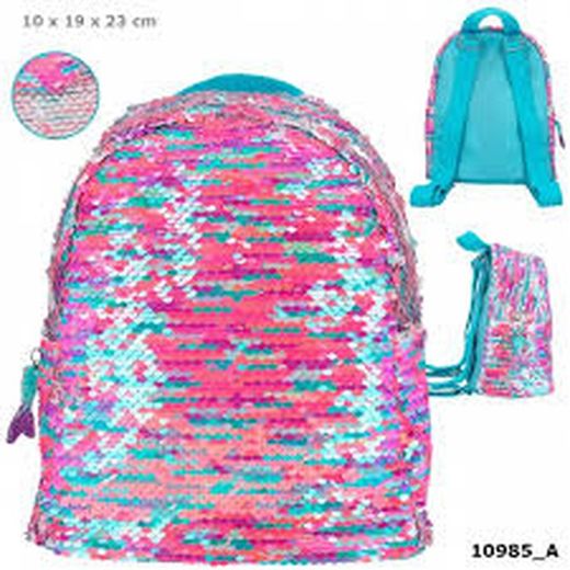 Mochila con lentejuelas reversibles - Top Model