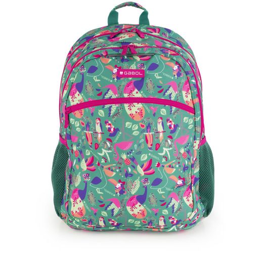 Mochila Escolar Vida - Adaptable A Carro - 46 cm. - Gabol