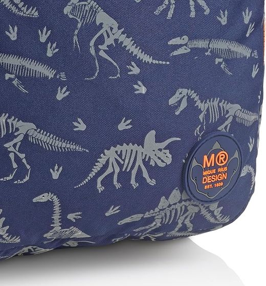 Triple Backpack - Oslo Dinoworld - Glow in the Dark - Miquelrius