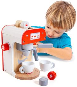 Moltó Cafetera de Juguete de Madera Coffee Maker