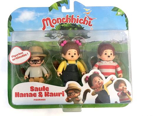 Monchhichis – Set de 3 Figuras articuladas