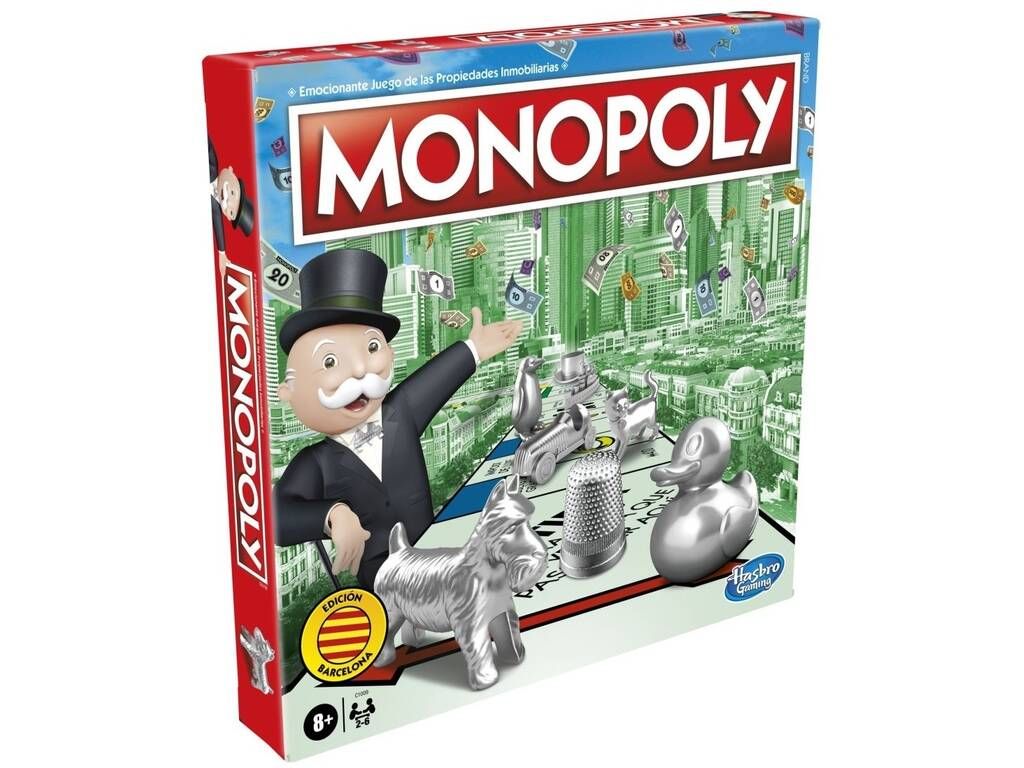 Monopoly Classic - Edición Barcelona - Juego de Mesa