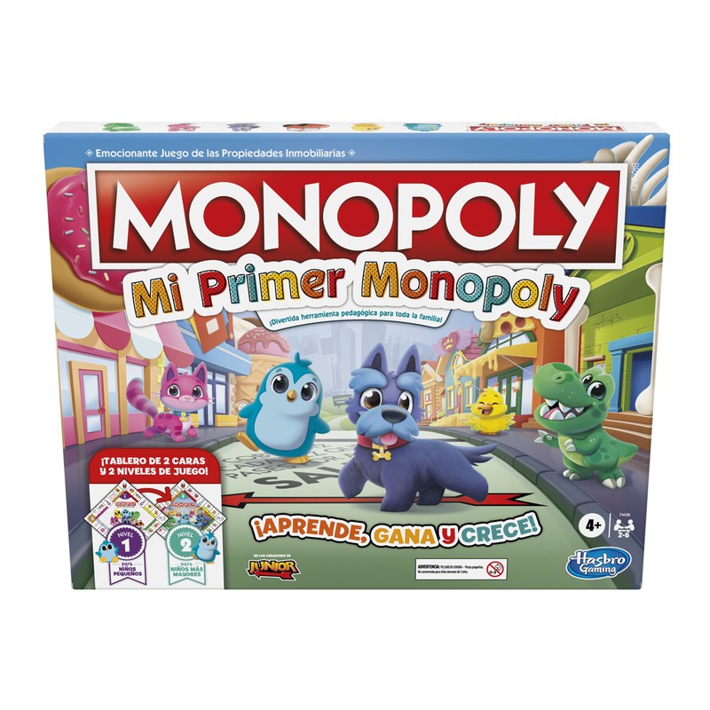 ② jeu de société : monopole pour les enfants de 5 à 9 ans — Jeux