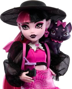 Monster High Дракулаура с графом Фэбулосом Питомец