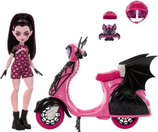 Monster High Draculaura et son scooter JDR61 MONSTER HIGH