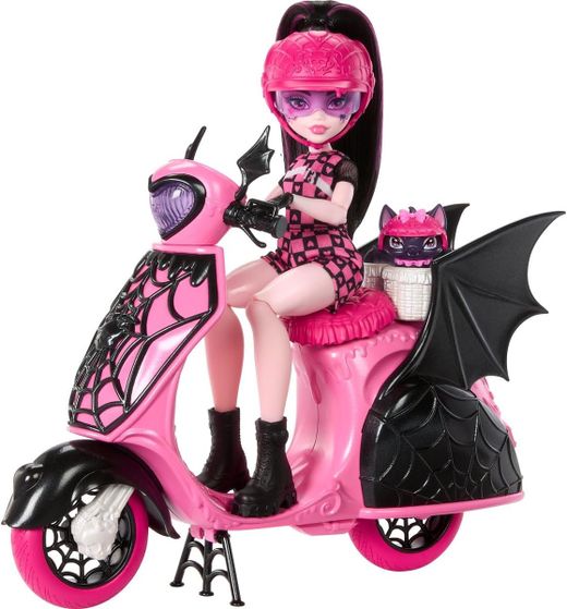 Monster High Draculaura et son scooter JDR61 MONSTER HIGH