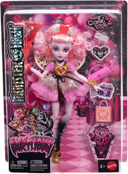 Boneca Monster High Cupido Asteria Assustadora Doce Aniversário