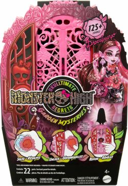 Monster High Skulltimate - Secrets Garden Mysteries - Muñeca Draculaura Con Armario