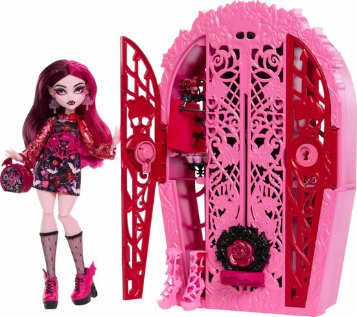 Кукла Monster High Skulltimate Secrets Дракулаура с гардеробом