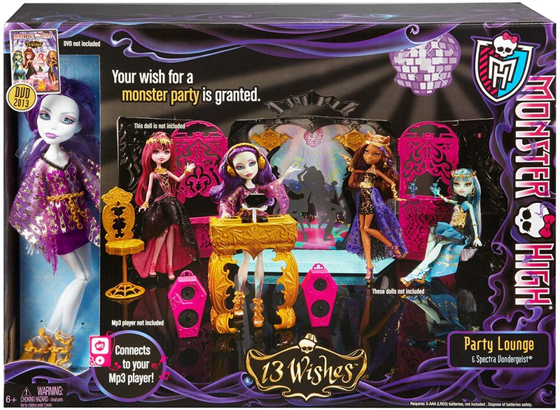 Monster High 13 Monster Desejos - Filme Infantil Multisom