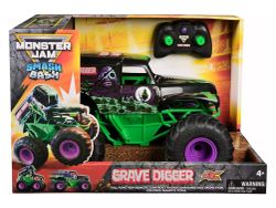 Monster Jam - Smash & Bash - Vehículo Grave Digger - Control Remoto