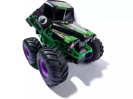 Monster Jam - Smash & Bash - Vehículo Grave Digger - Control Remoto