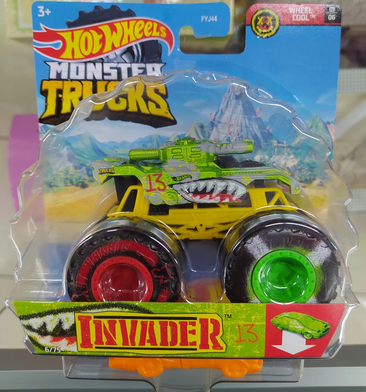 Hot Wheels Monster Trucks Veículo de Brinquedo Escala