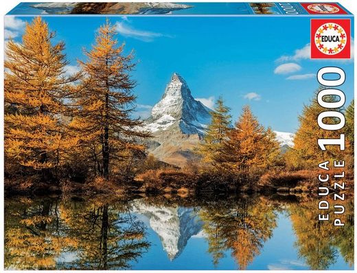 Monte Cervino en Otoño - 1000 piezas - Educa