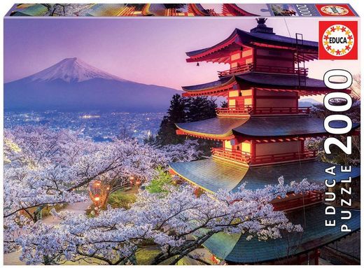 Monte Fuji, Japón - 2000 Piezas - Educa - Genuine Puzzles