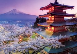 Monte Fuji, Japão - 2.000 peças - Educa - Quebra-cabeças genuínos