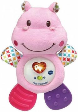 Anneau de dentition Hippopotame rose - Vtech