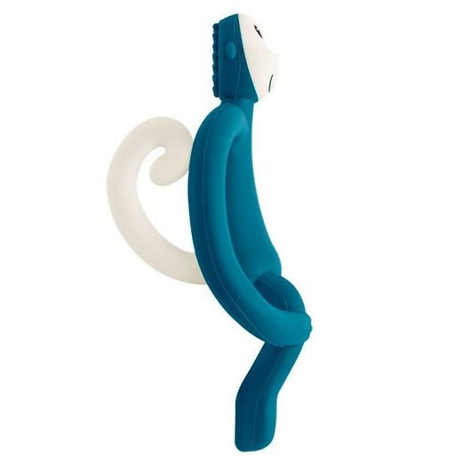 Anneau de dentition pour bébé Matchstick Monkey Airforce Blue