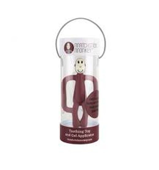 Mordedor Matchstick Monkey Claret para Bebé