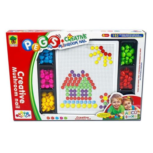 Mosaïque Colorée - 192 Pièces - ASSORTIMENT