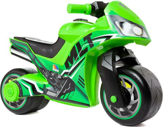 Moto Correpasillos Premium Verde - Molto