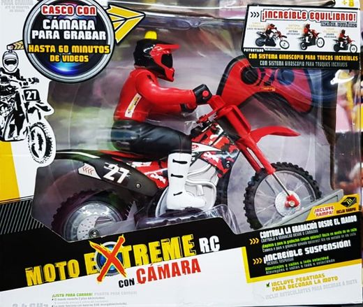 Moto Xtreme RC con Camara - Radio Control